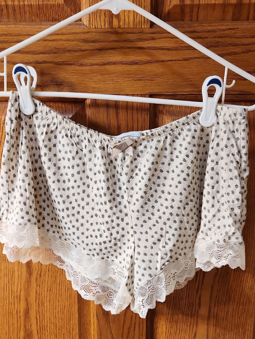 Eberjey Purr Sleep Shorts with Lace Trim